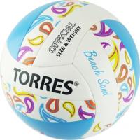 Мяч волейбольный пляжный "Torres Beach Sand Blue" АРТ.V32095b